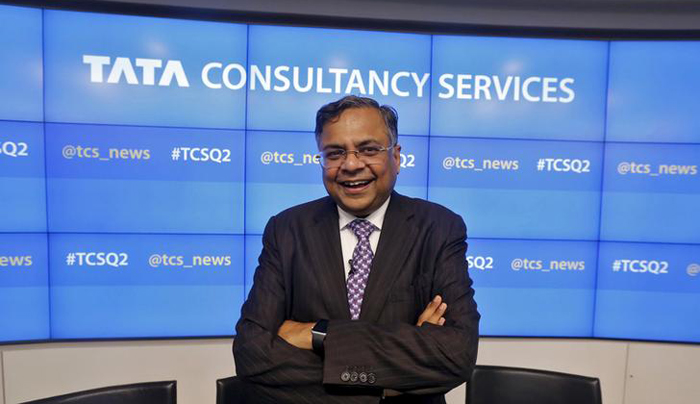 N Chandrasekaran, CEO, TCS